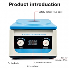 New Arrival Low Speed Centrifuge Lab Timing Digital 15ml*6 Tube Mechanical Centrifuge Medical Industrial Centrifuge Laboratory