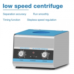 80-1 Permanent Magnet DC Motor Low Speed Centrifuge Machine 15ml Timer Laboratory Centrifuge 110V/240V