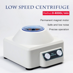 Centrifuge Machine 6* 10ml Tube 1685xg Low Speed Laboratory Benchtop Centrifuge 0-4000rpm For Laboratory