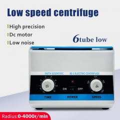 New Arrival Low Speed Centrifuge Lab 15ml*6 Tube Mechanical Centrifuge Benchtop Beauty Medical Industrial Laboratory Centrifuge