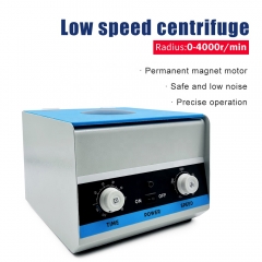 High Quality Low Speed 15ml Centrifuge Machine 80-1 Permanent Magnet DC Motor With Timer For Laboratory Centrifuge