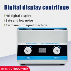 New Arrival Low Speed Centrifuge Lab 15ml*6 Tube Digital Mechanical Centrifuge Medical Industrial Benchtop Laboratory Centrifuge