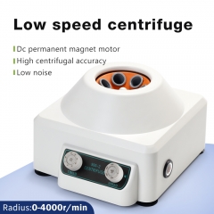 Centrifuge Machine 6* 10ml Tube 1685xg Low Speed Laboratory Benchtop Centrifuge 0-4000rpm For Laboratory