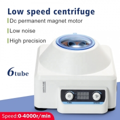 Lab Equipment 10ml*6 Tube Digital Benchtop Low-Speed Centrifuge Laboratory Centrifuge