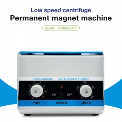 High Quality Low Speed 15ml Centrifuge Machine 80-1 Permanent Magnet DC Motor With Timer For Laboratory Centrifuge