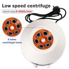 New Arrival Mechanical Low Speed Centrifuge Lab 10ml*6 Tube Industrial Medical Centrifuge Benchtop Beauty Laboratory Centrifuges