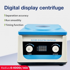 New Arrival Low Speed Centrifuge Lab Timing Digital 15ml*6 Tube Mechanical Centrifuge Medical Industrial Centrifuge Laboratory