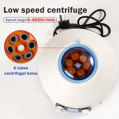 New Arrival Laboratory Centrifuge Digital 10ml*6 Tube Benchtop Medical Centrifuge Industrial Mechanical Low Speed Centrifuge Lab