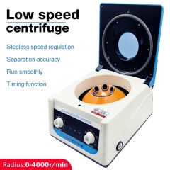 Laboratory Equipment Centrifuge Permanent Magnet DC Motor Timer Low Speed Centrifuge Machine