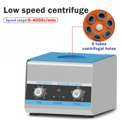 New Arrival Low Speed Centrifuge Lab 15ml*6 Tube Mechanical Centrifuge Benchtop Beauty Medical Industrial Laboratory Centrifuge