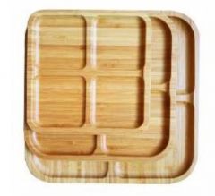 Bamboo plate