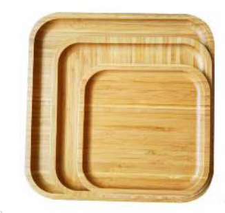 Bamboo plate