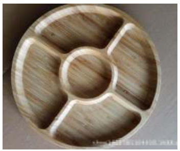 Bamboo plate