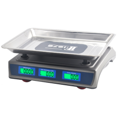 Stainless steel key LED Dual-display 40kg/5g Electronic Price Counting Scale digital weighing scale 14191-494F