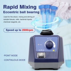 Wholesale Vortex Mixer for Laboratory Multiple Test Tube Speed Control Shaker Machine Lab Adjusting Mini Adjustable Vortex Mixer