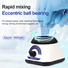 New Arrival Mini Vortex Mixer Laboratory Speed Control Mixing Machines Portable Mix Shaker Adjustable Small Vortex Mixer for Lab