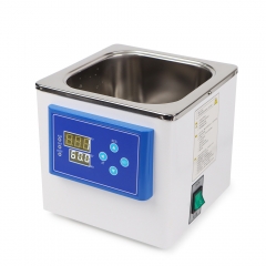 Digital Thermostatic Lab Water Bath 1 Hole Opening 220V 3.5L Anti-dry Burning Stainless Steel Tank Water Bath