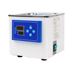 Digital Thermostatic Lab Water Bath 1 Hole Opening 220V 3.5L Anti-dry Burning Stainless Steel Tank Water Bath