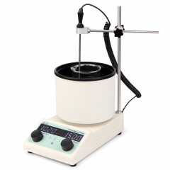 Hot Plate Lab Magnetic Stirrer With Heater Laboratory Heating Pan Digital Display Heat Collecting Magnetic Stirrer Mixer 10rpm