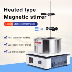 Small Heated Magnetic Stirrers bar Electric Heating Mixer Water Oil Bath Pan Magnetic Stirrer