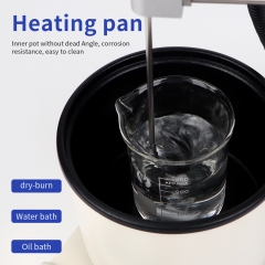 Heat Collecting Magnetic Stirrer Laboratory Digital Display Constant Temperature Water Bath Oil Bath Electric Mixer Pot