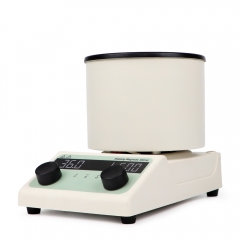 High Temperature Lab Stirrer LA034 Heat Collecting Magnetic Stirrer with with LED Digital Display Temp Sensor and Support Stand