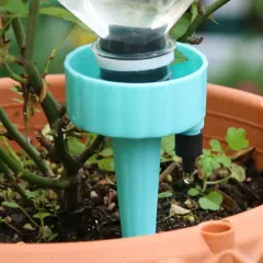 Self Watering Spikes,Plant Self Watering Spikes Devices with Slow Release Control Valve Switch for Flower Vegetables
