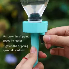 Self Watering Spikes,Plant Self Watering Spikes Devices with Slow Release Control Valve Switch for Flower Vegetables