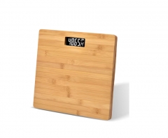 Bath Bamboo scale 180 kg digital body weighing bathroom scale