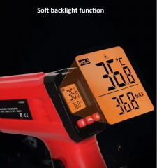 Digital Non Contact Industrial Thermometer Sensor -50-550 Degree Temperature Pyrometer IR Laser Point Gun Meter