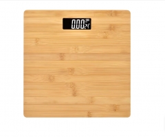 Bath Bamboo scale 180 kg digital body weighing bathroom scale