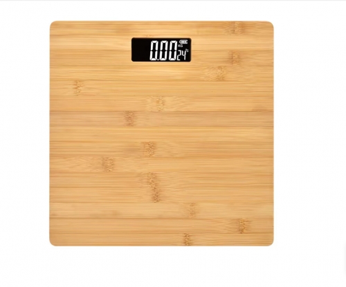 Bath Bamboo scale 180 kg digital body weighing bathroom scale