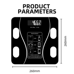 Body Weighing and Fat Scale, a Must-have Body Scale for Bathroom and Home, a Must-have for Weight Loss Exercises