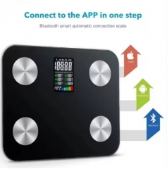 Veidt Weighing 180kg BMI Body Composition Analyzer Blue Tooth-compatible LED Digital Smart Body Fat Scales With Smartphone APP