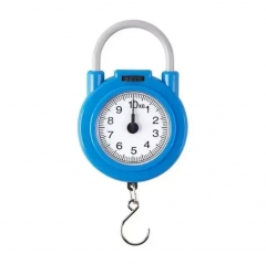 10kg MIIMI Weighing Portable Electronic Scale Weight Balance Suitcase Travel Bag Hanging Steelyard Hook Fishing Scale