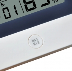 CX-260A Indoor Outdoor Temperature Humidity Display Household Indoor Outdoor Thermometer Digital Meteo Stat