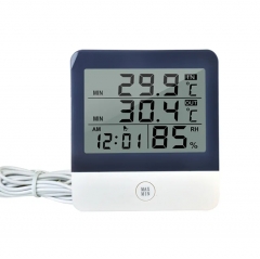 CX-260A Indoor Outdoor Temperature Humidity Display Household Indoor Outdoor Thermometer Digital Meteo Stat