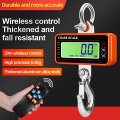 Waterproof Industrial 1500kg/1000kg/500kg Wireless Weighing Crane Scale IP68 Hanging Hoist Scale Digital