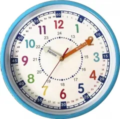 Kids Learning Teaching Wall Clock 3D Plastic Clock for Student Children Wall Clocks