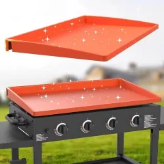 YH-BKM Reusable 36 Inch Silicone Griddle Mat Upgraded Full Edge Protective BBQ Mat Silicone Griddle Cover for Blackstone Cover