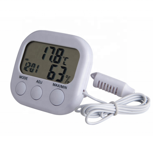 Digital Thermometer Hygrometer Indoor LCD Display Thermo Hygrometers With Stand For Home