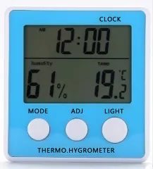 Digital LCD Indoor Room Use Thermometer Hygrometer Digital Room Thermometer Thermometer