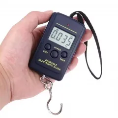 YH-LG401 40kg / 10g Mini Portable Pocket Digital Scale Electronic Weight Balance Fishing Luggage Hanging Weighing Scales With Hook