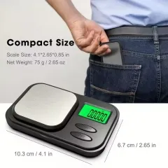 YH-JL-5001 500g 0.01g Jewelry Scale Electronics Accessories Smoking Measure for Home Jewellers Tools Pocket Portable Mini Digital Balance