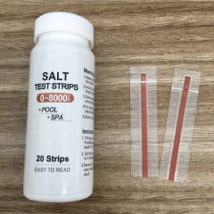 Salt test Strips NaCl Swimming Pool Testing Strips Sodium Chloride Pool test Strips