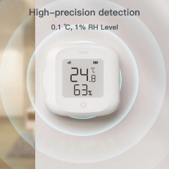 YH-TH10 Mini Tuya Smart Wifi Zigbee Temperature and Humidity Sensor LCD Display Mini Thermometer Hygrometer Android Operated