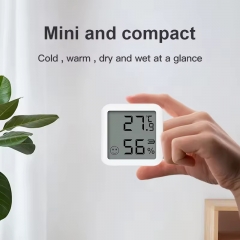 YH-TH05-BT Tuya Wireless Smart Temperature Humidity Sensor Monitor Room Wine Cellar Green House Hygrometer Thermometer With LCD Display