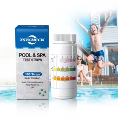 3 in 1 Swimming Pool Test Strips Chlorine Alkalinity pH