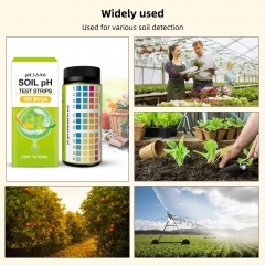 Garden Ph3.5-9.0 Soil pH Test Strips Soil Test Kits Test Paper