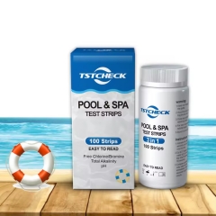 3 in 1 Swimming Pool Test Strips Chlorine Alkalinity pH